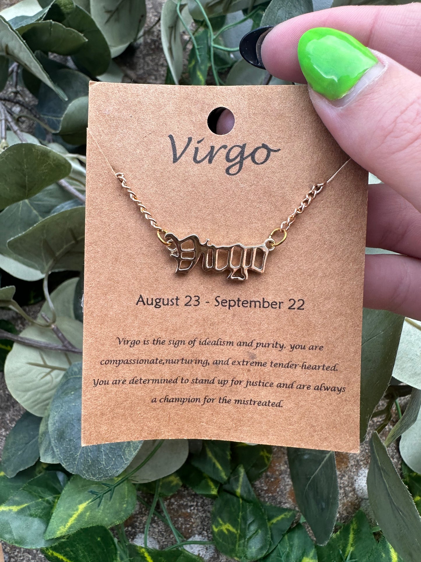 Zodiac Necklace