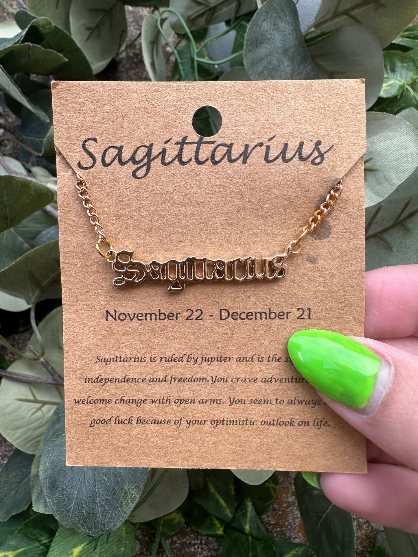 Zodiac Necklace